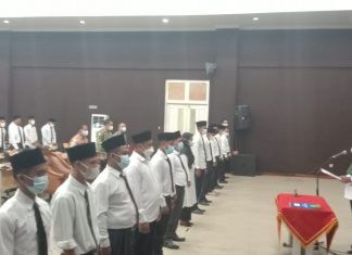 Sebanyak 66 Anggota BPD Dilantik, Ini Pesan Bupati Pelala