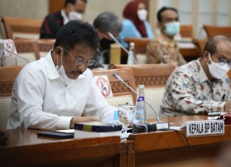BP Batam Paparkan Usulan Penyesuaian Rencana Kerja dan Anggaran Tahun 2022