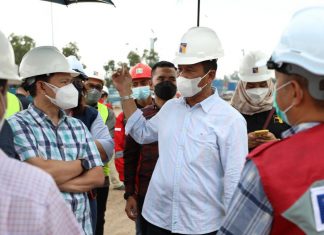 Dewan Pengawas BP Batam bersama Kepala BP Batam Tinjau Proyek Pelabuhan Batu Ampar