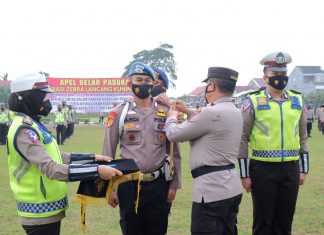 Pimpin Gelar Pasukan, Kapolda Riau : Jalankan Misi dan Capai Tujuan Operasi Ini