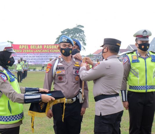 Pimpin Gelar Pasukan, Kapolda Riau : Jalankan Misi dan Capai Tujuan Operasi Ini
