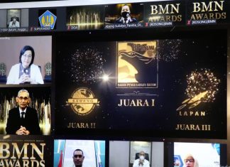 BP Batam Raih Peringkat Terbaik I Dalam BMN Awards 2021