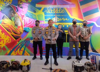 Polda Riau Amankan 2319 Kubik Kayu Hasil Ilegal Logging, Kapolda: Hutan Kita Harus Diselamatkan