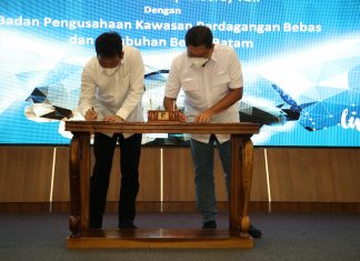 Perkuat Kerja Sama Perbankan, BP Batam Teken Nota Kesepahaman bersama Bank Mandiri