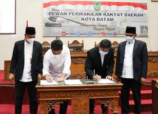 Paripurna DPRD Batam, Pemko Sepakat Ranperda APBD TA 2022