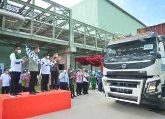 Menteri Perdagangan RI Lepas Produk Viscose Rayon PT APR ke Pasar Global dan Domestik