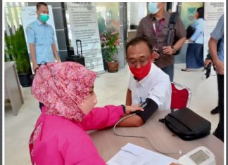 Sekretariat DPRD Batam Terima Vaksin Booster