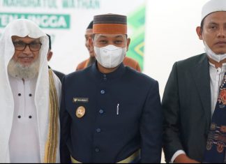 Wabup Neko Hadiri Pelantikan Nahdlatul Wathan Kabupaten Lingga