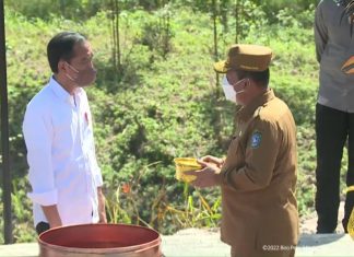 Tanah dan Air dari Kepri Disatukan dalam Bejana Nusantara