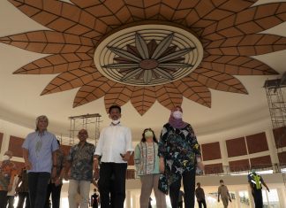 Segera Diresmikan, Kepala BP Batam Tinjau Langsung Kesiapan Pembangunan Masjid Tanjak*
