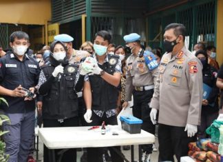 Bareskrim Polri Musnahkan Barbuk Sabu Hingga Ekstasi dari 9 Kasus Narkob