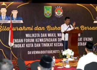 Silaturahmi dengan FKDM, Rudi: Batam Terus Dibangun dan Butuh Dukungan Semua Pihak