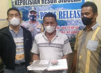 Pelaku Judi Sidney ,Togel , Singapura Ditangkap Polisi di Sibolga