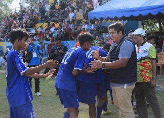 Roby Saksikan Langsung Ketangguhan PS Bintan Melaju ke Final Popda Kepri