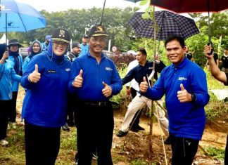 Kepala BP Batam ,Tanam 12 Ribu Jati Emas Batam Green 2022