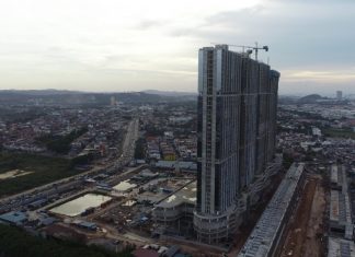 Kota Batam Tanpa Kabel Listrik Yang Semrawut