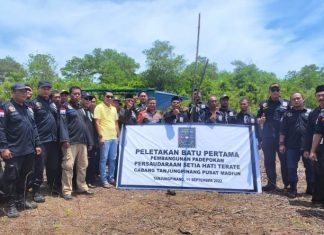 SH Terate Cabang Tanjungpinang Hari Ini Letakkan Batu Pertama Pembangunan Padepokan