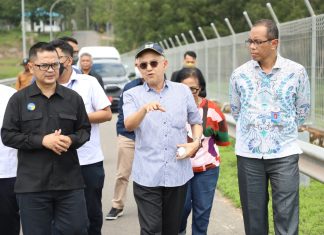 Siapkan PLTS Terapung, BP Batam bersama Komite Keselamatan Bendungan Lakukan Kunjungan ke Lapangan