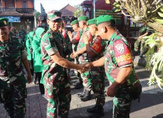 Dandim Klungkung Ajarkan Pola Hidup Sederhana