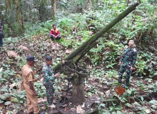 Dandim Sarmi Tinjau Artefak di Kampung Rorena