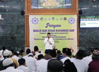 Gubernur Ansar Minta Tauladani Ajaran Nabi Muhammad SAW