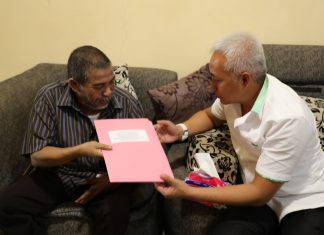 Sambung Kembali silaturahmi, BP Batam Berikan Bantuan kepada Pensiunan BP Batam
