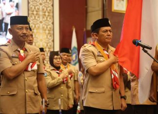 Gubernur Ansar dilantik menjadi Ketua Pengurus Majelis Pembimbing Daerah Kwarda Kepri