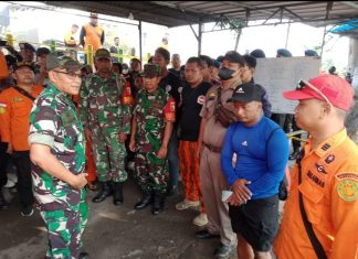 Sungai Brantas Memakan Korban Jiwa, Dandim Surabaya Selatan Utus Danramil