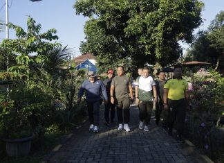 Olahraga di Kota Madiun, Pangdam V/Brawijaya Temukan Tempat Hebat dan Nyaman