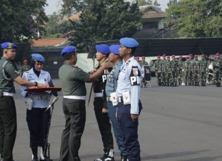 Gelar Upacara Operasi Gaktib dan Yustisi, Dangartap III/Surabaya Minta Tingkatkan Kedisiplinan dan Awasi Perkembangan Teknologi Informasi