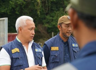 SPAM BP Batam Lakukan Penutupan Pintu Air dan Patroli Waduk Duriangkang