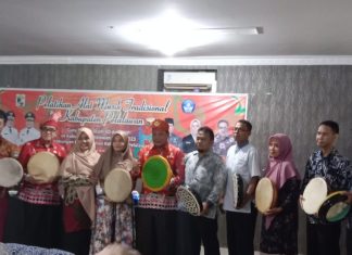 Lestarikan Musik Tradisional, Disdikbud Pelalawan Gelar Pelatihan