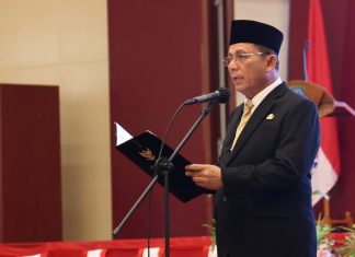 Ansar Lantik 135 Pejabat Eselon II, III & IV Dilingkungan Pemprov Kepri