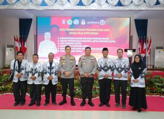 TINGKATKAN HUBUNGAN KELEMBAGAAN, POLDA KEPRI GELAR PENANDATANGANAN PERJANJIAN KERJA SAMA DENGAN INSTANSI PEMERINTAH DAN NON PEMERINTAH