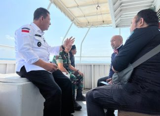 Bersama Forkopimda Gubernur Ansar Jajal Kapal Lintas Kepri Rute Sei Tenam -Tanjungpinang