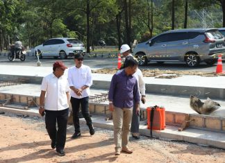 Kepala BP Batam Tinjau Pembangunan Jalan Arteri Batu Ampar – Batu Besar