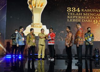 Pemkab Pelalawan Raih Penghargaan UHC BPJS RI