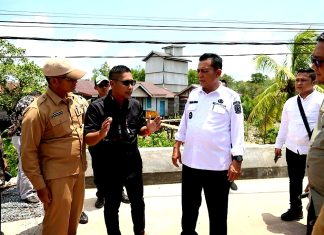 Pembangunan Lima Box Culvert di Lingga yang Menghubungkan Belukap – Nerekeh Selesai