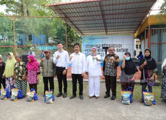 Kepala BP Batam Distribusikan 7.200 Paket Sembako di Kecamatan Batu Ampar