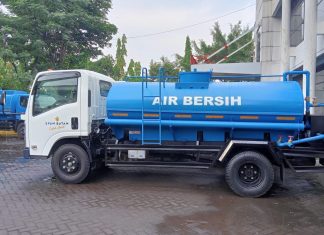 Atasi Stres Area, BP Batam Tambah 5 Mobil Tangki Air Bersih