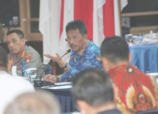 Muhammad Rudi memimpi rapat Forkopimda menyambut Bulan Ramadan 1444 Hijriah