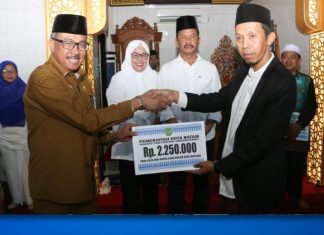 Pencairan dana Insentif bagi Tokoh Agama di Kota Batam