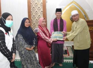 Safari Ramadhan Wawako Amsakar malam itu memang dipusatkan di Kecamatan Sagulung