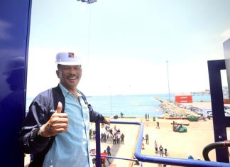 Pelabuhan Batu Ampar Semakin Modern, BP Batam Datangkan STS Crane