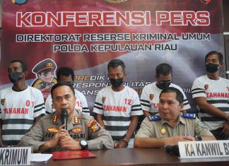 SATGAS MAFIA TANAH POLDA KEPRI BERHASIL UNGKAP KASUS PEMALSUAN SURAT KAVLING SIAP BANGUN DI WILAYAH KOTA BATAM