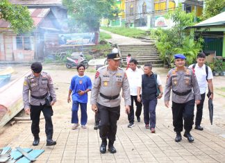 Pantau situasi Kamtibmas Pesisir ,Kapolda Kepri Lakukan Patroli Laut