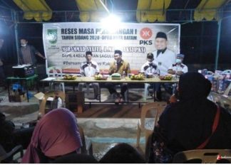 Anggota DPRD kota Batam merealisasikan sejumlah usulan pembangunan infrastruktur dari masyarakat