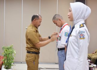 Sekdaprov Adi Buka Seleksi Paskibraka Tingkat Provinsi Kepri dan Tingkat Pusat