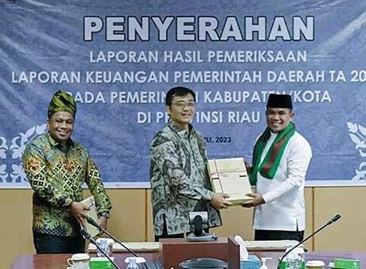 Pemkab Pelalawan Raih WTP 11 Kali Berturut-turut.