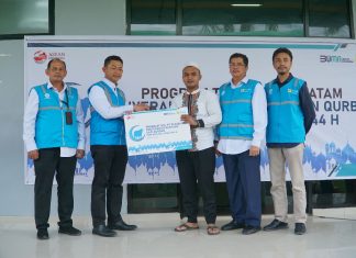 PLN Batam Serahkan 78 Bantuan Hewan Kurban